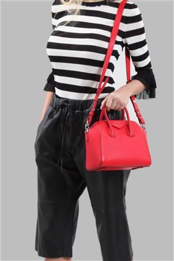 Bolsa Givenchy Couro Alça Crossbody Vermelho