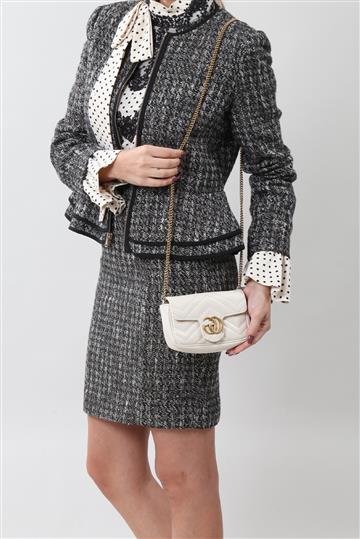 Bolsa Gucci Marmont Mini Off-White