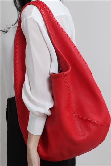 Bolsa Bottega Veneta Hobo Vermelha