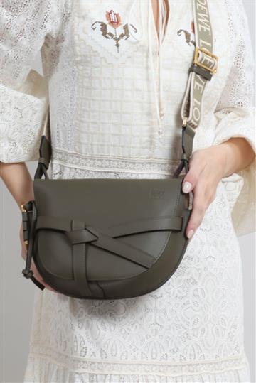 Bolsa Loewe Gate Dual Bag Verde
