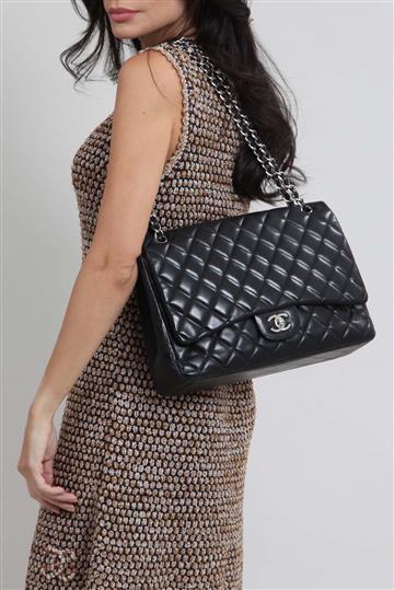 Bolsa Chanel Maxi Preta