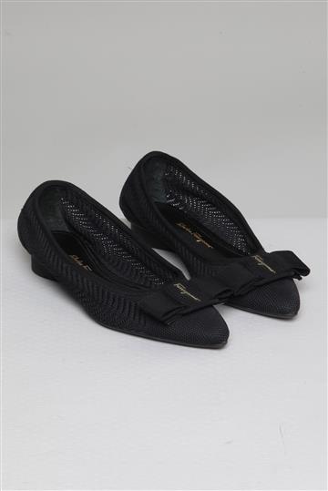 Sapatilha Salvatore Ferragamo Knit Preto