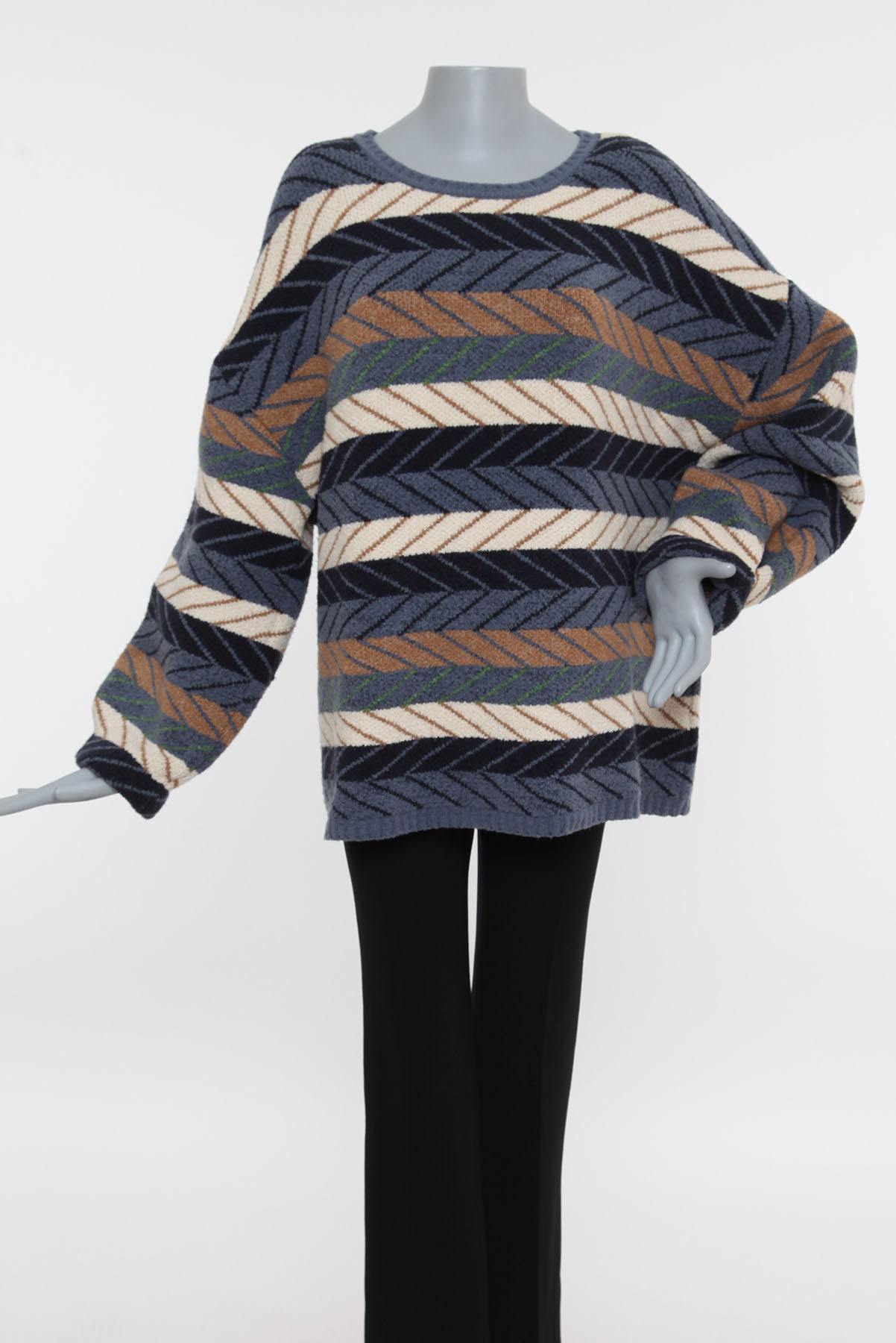 Blusa A. Niemeyer Sweater de Malha Colorido
