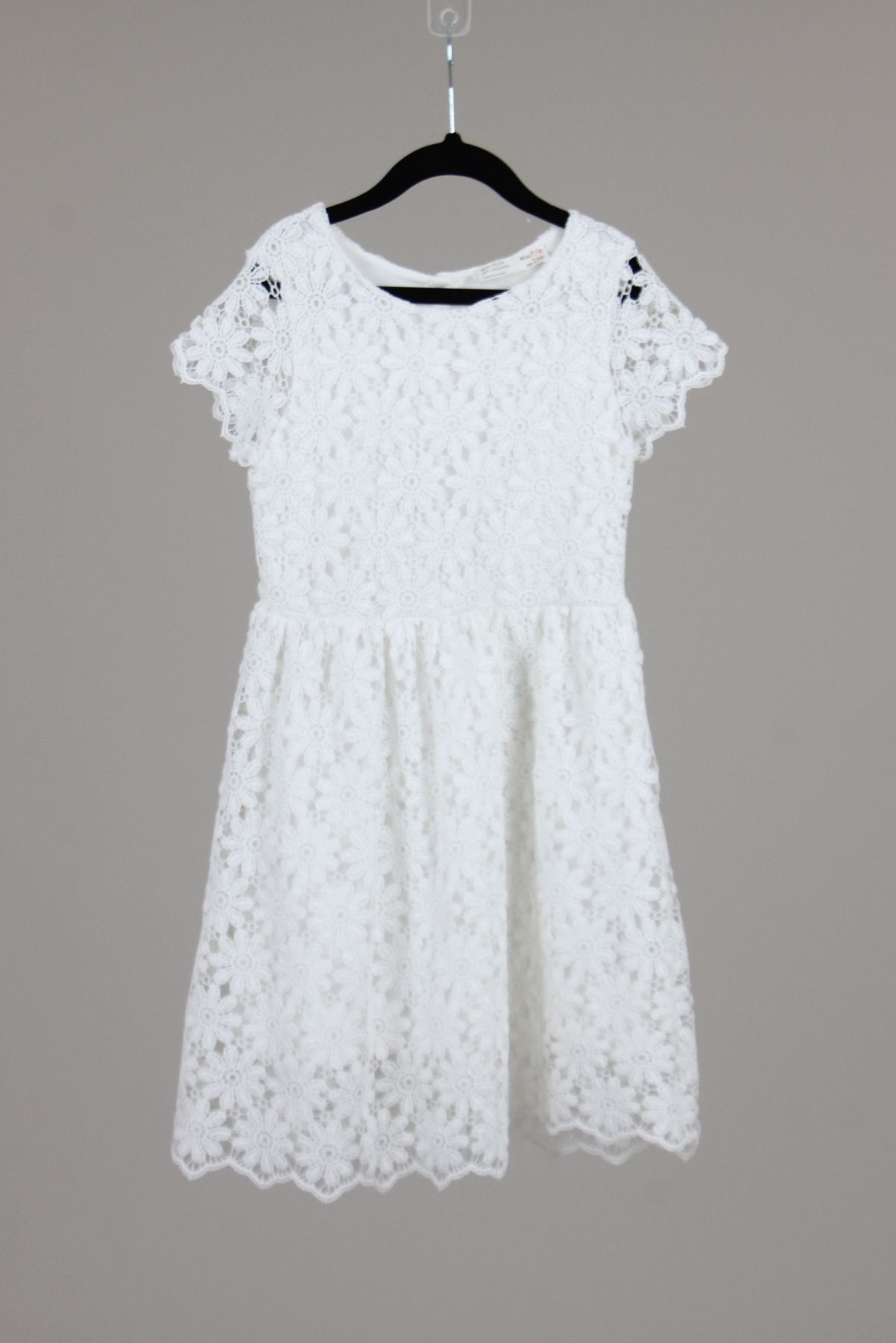Vestido Zara Godê Off-White
